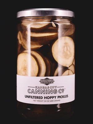 kansas city canning co unfiltered hoppy pickles