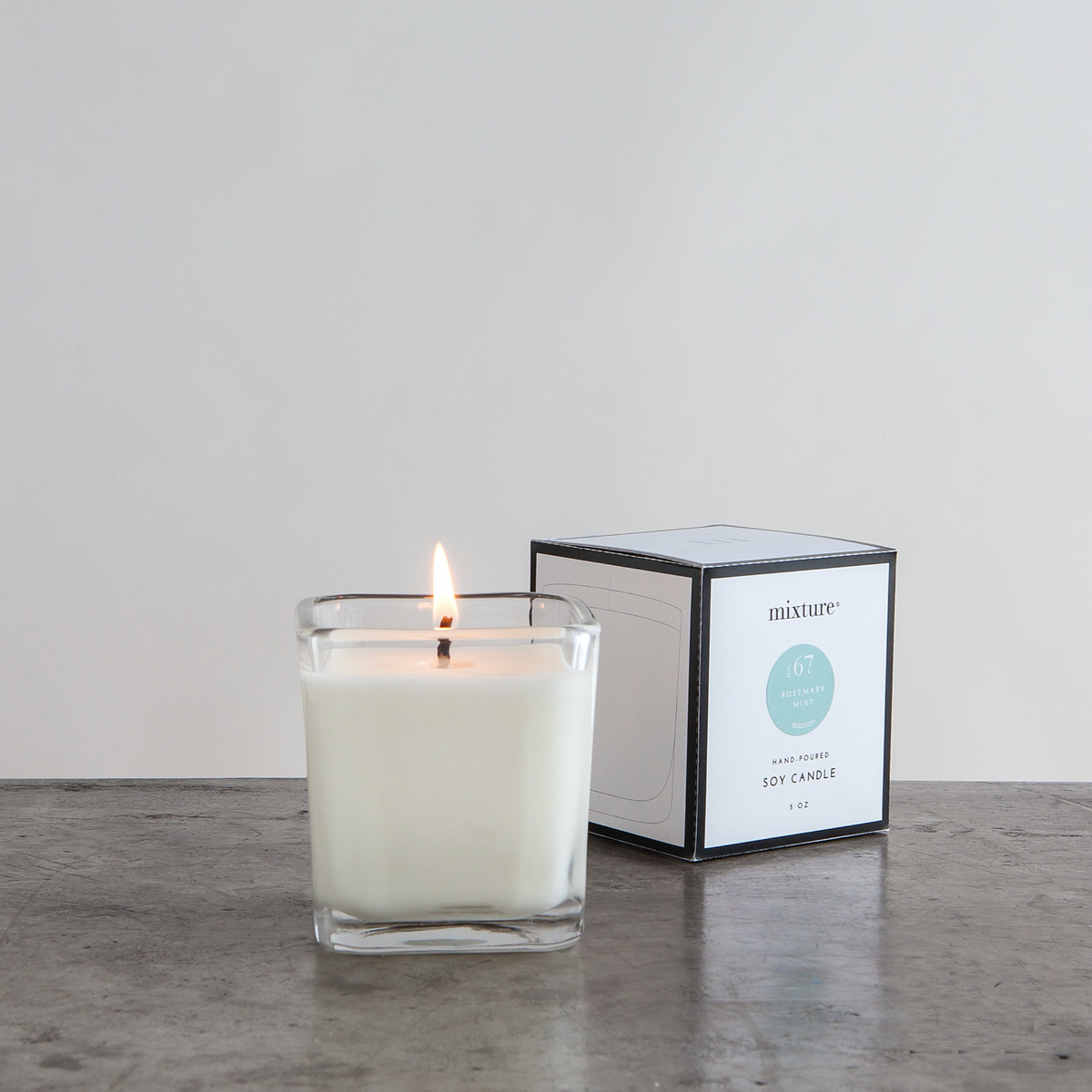 Mixture Candles 5oz. Boxed Lavender Lemongrass The General Store + Co.