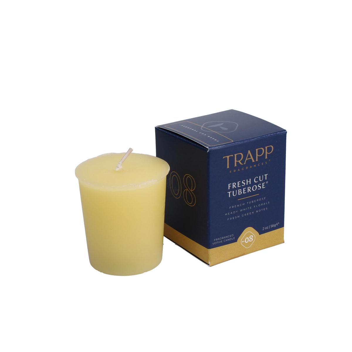 trapp 2 oz. votive candle fresh cut tuberose