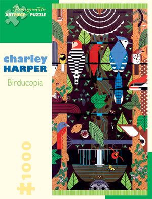 Charley Harper "Birducopia" 1000-Piece Jigsaw Puzzle