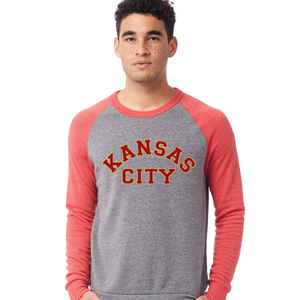 Sweatshirt Red/Grey | KC Arched