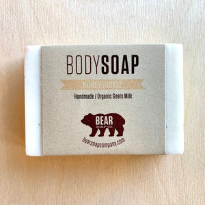 bear soap co honeysuckle