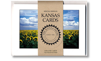 The Konza Press - Sunflower Notecard Set