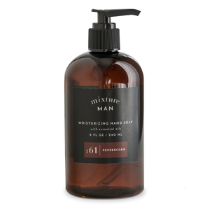 mixture man hand wash peppercorn