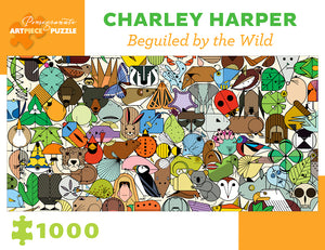 Charley Harper "Beguiled by the Wild" 1000-Piece Jigsaw Puzzle